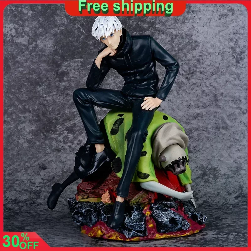 

25cm Jujutsu Kaisen Anime Figure Gojo Satoru Action Figure Manga Scene Effects Ornament Model Doll Figures Collection Gift Toys