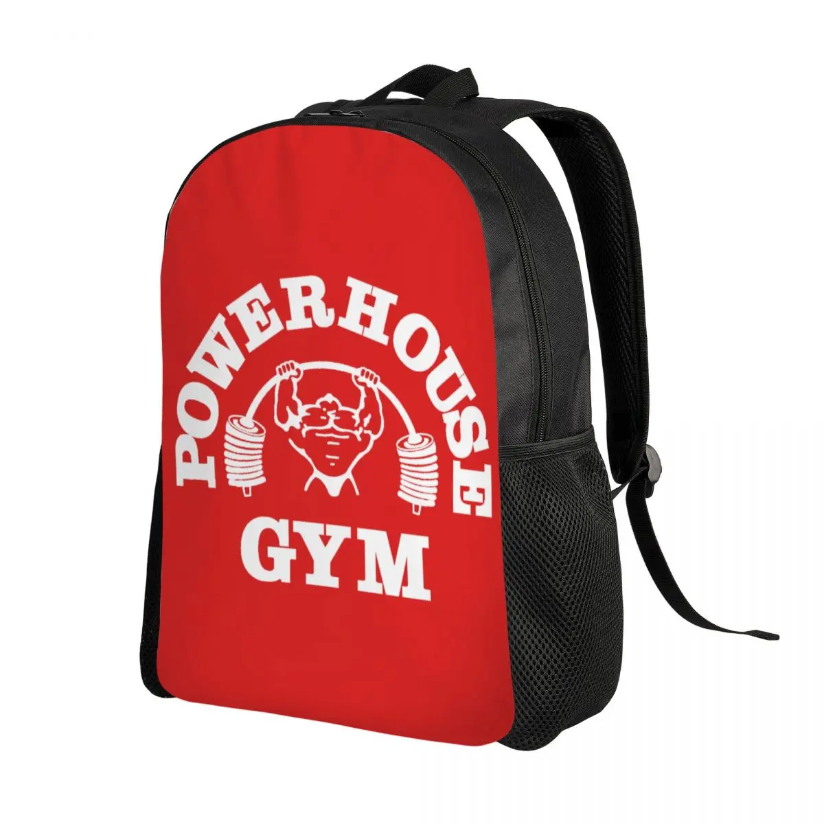 Customized Powerhouse Gym Backpacks Women Men Casual Bookbag for