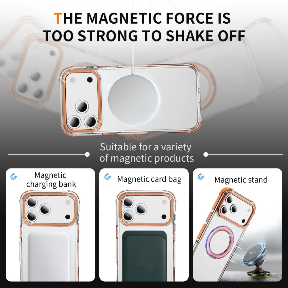 Rotating Magnetic Ring Stand iPhone Case 3