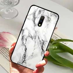 Animal Cartoon Soft Silicone Phone Cover - Black Coque for Realme X2 Pro (1)