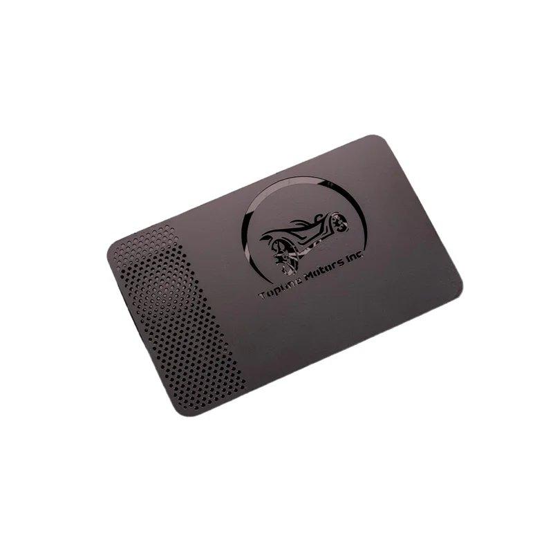 

Customized Wholesale NFC Stainless Steel with Golden/Silver Brushed/Metal Business Cards