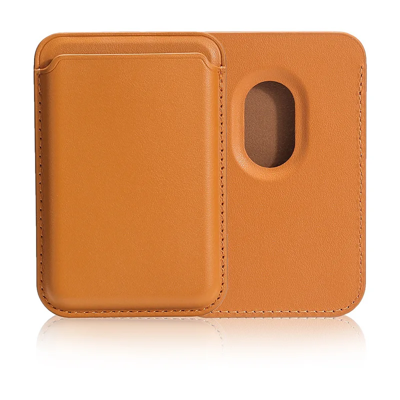 Luxury Leather Magnetic Wallet Card Holder - Premium Phone Accessory Cover