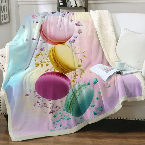 

Модное аниме одеяло для постельного белья с 3D-принтом масляного печенья, Двухслойное одеяло, Лидер продаж, высококачественное одеяло