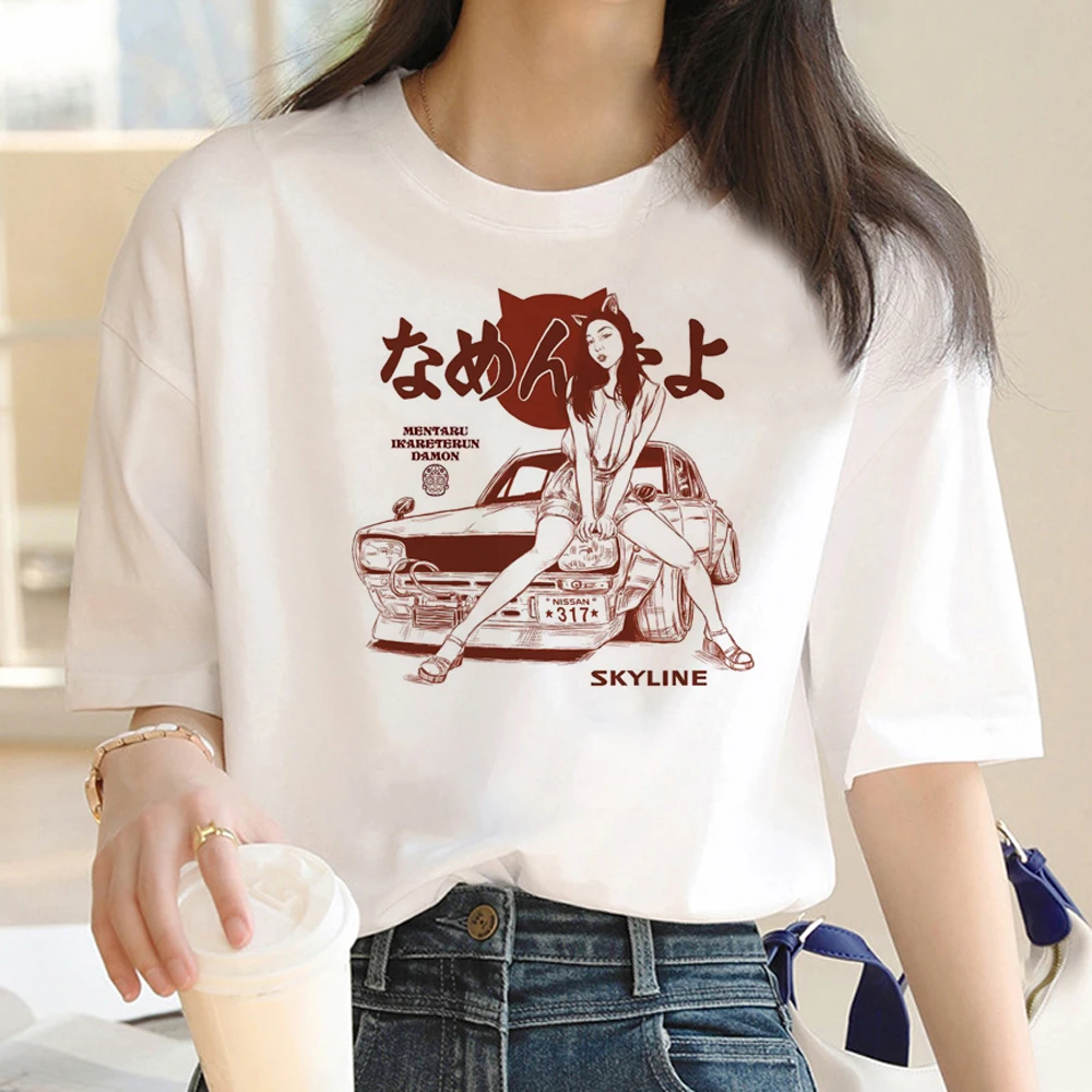 

Y2k Tops Tee women anime Japanese tshirt female harajuku clothing