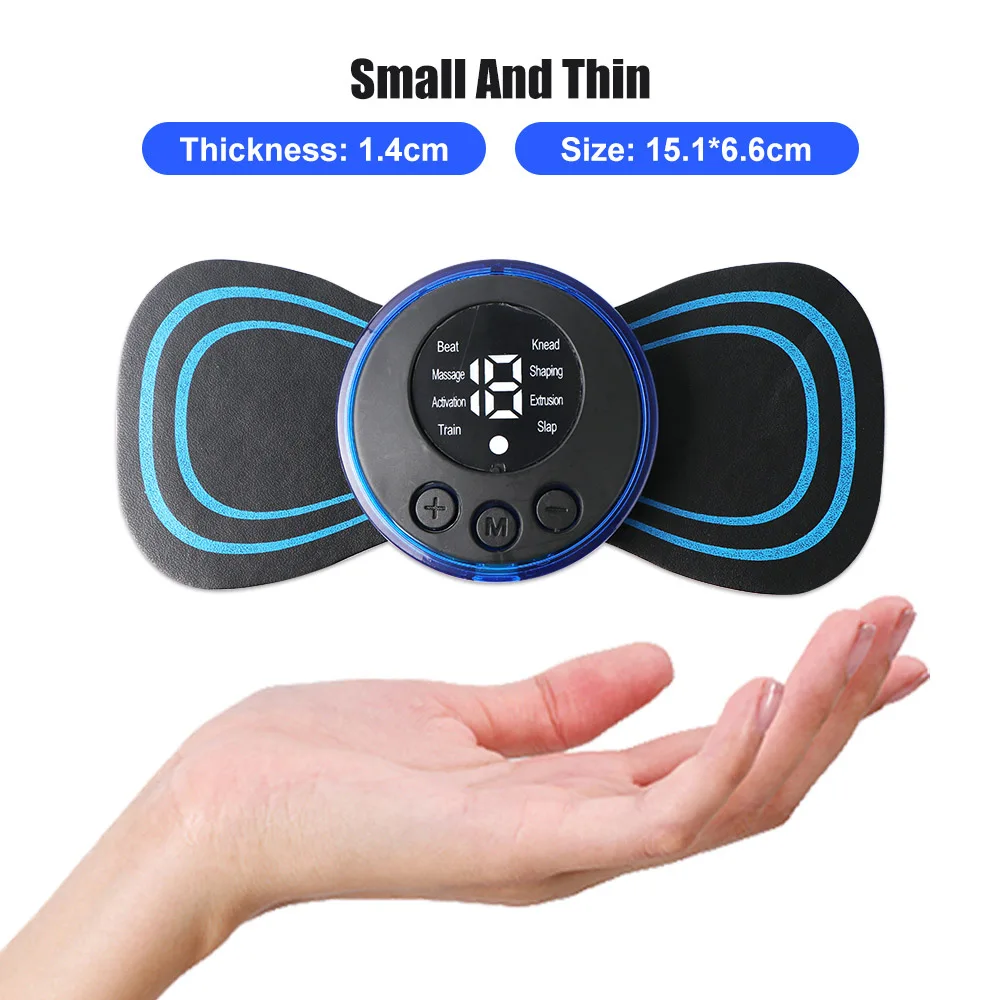Electric Foot Massager Pad Electrostimulator Massage Mat EMS Muscle Massager Relax Feet Massage Fitness Masajeador USB Charging