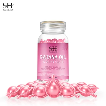 Batana oil Hair Growth Capsule Repair Damaged Hair Essential Oil Africa Hair Thickening Serum Anti Hair Loss Treatment Products