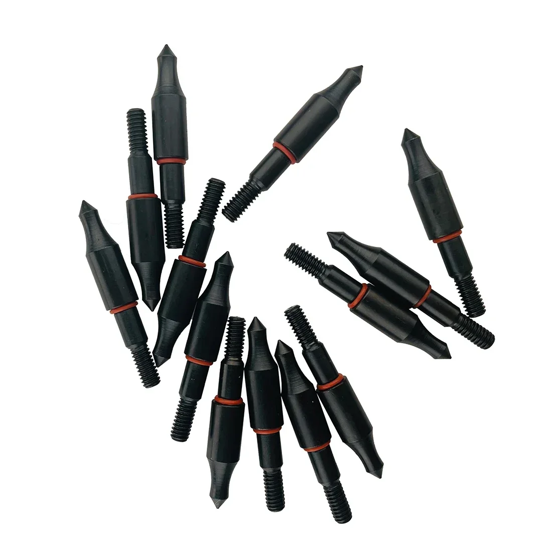 Arrow Tips archery arrowhead 12Pcs ID6.2MM OD8.0MM 100/150/175gr for Arrow Shaft Head Compound Recurve Bow Hunting