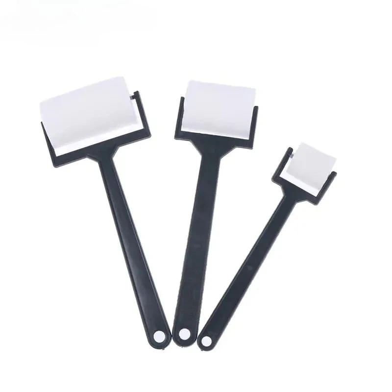 3 개/대 폼 화이트 스폰지 브러쉬 페인팅 롤러 브러쉬 어린이 공예 도구 드로잉 장난감 DIY 아트 프로젝트를위한 페인팅 용품