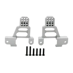Enhanced CNC Aluminum Alloy Shock Towers Mount - Premium Upgrade (Silver Rear)