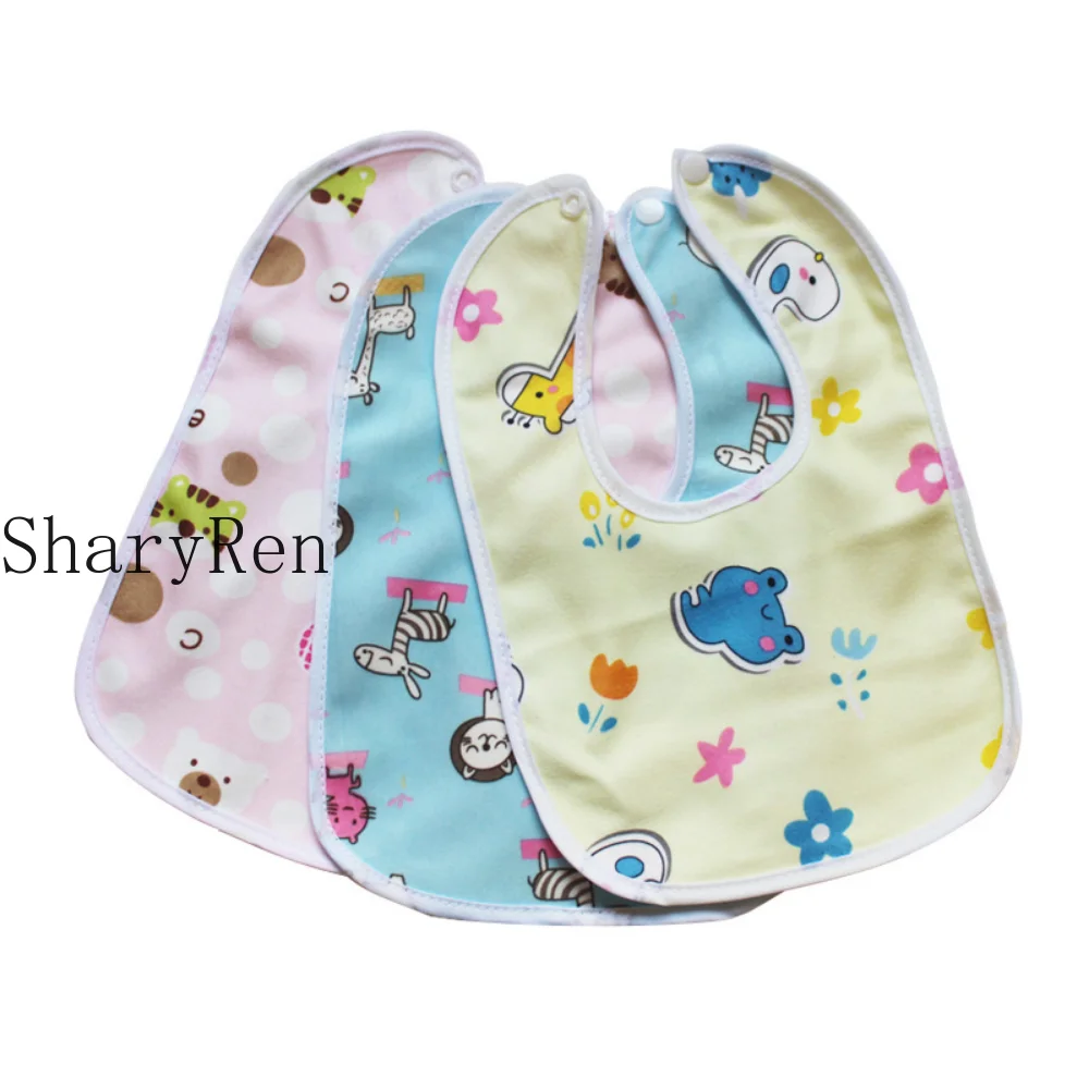 1PC Waterproof Baby Bibs Triangle Newborn Bibs Saliva Towel Baby Feeding Bibs Apron Boys Girls Clothes Kids Children Bandana 10pc newborn baby cotton gauze bibs infant boys girls burp cloths fashion scarf children feeding saliva towel stuff for kids