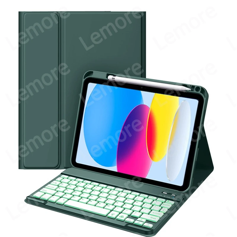 Premium Backlit Keyboard Case with Adjustable Stand
