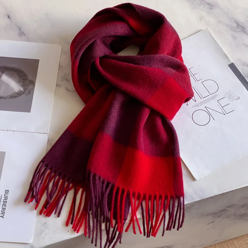 59 Bordeaux red plaid