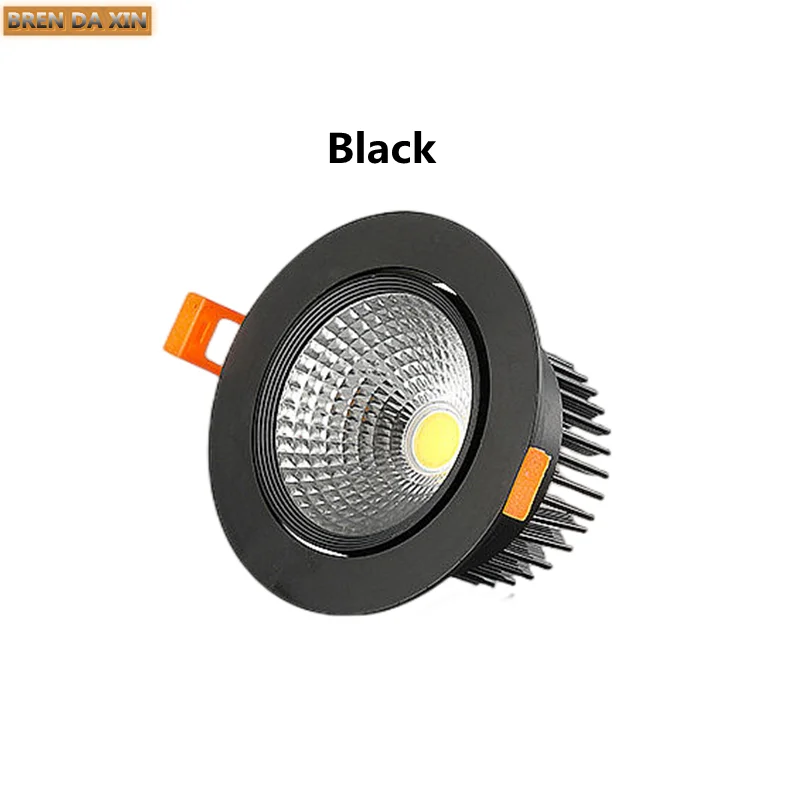 Led Downlight Recessed Ceiling Spotlight Recessed Dimmable LED downlight Angle Adjustable COB Ceiling Light Spot Light 7W9W12W15W18W Rotating AC85-260V Indoor Bulb