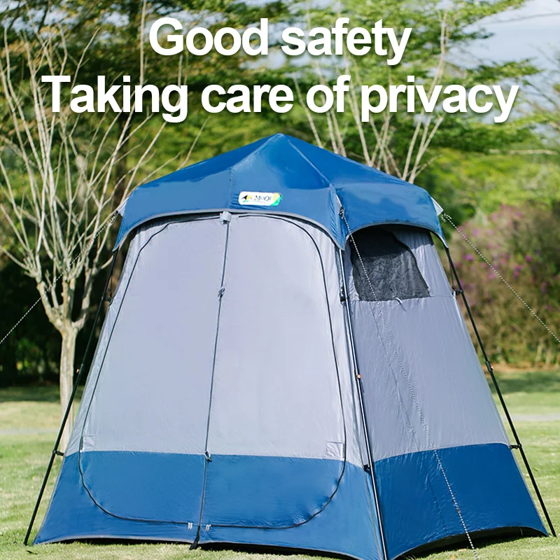 Shower tent two person outdoor quick opening toilet changing tent privacy waterproof Pop up Instant fishing camping