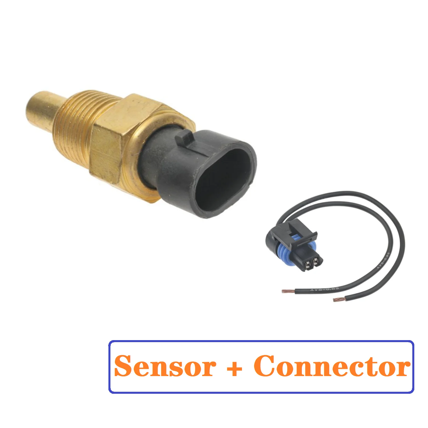 

Coolant Temperature Sensor & Plug Harness Connector for Chrysler Dodge Jeep Mitsubishi 33004281, SU326, TS10019, TX43, 5S1029