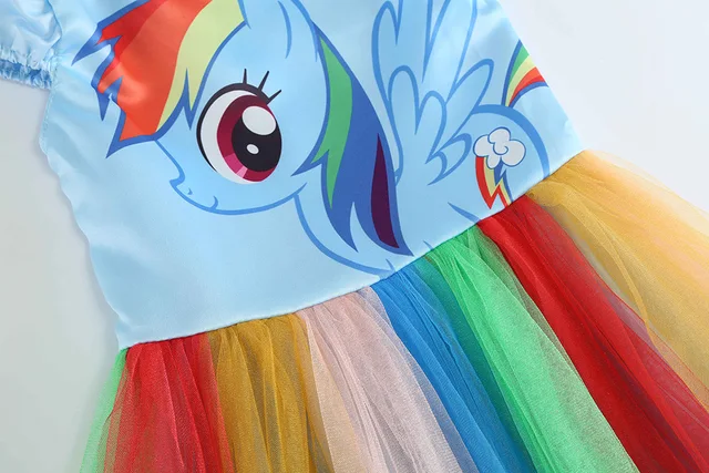 Dash Gala Dress Rainbow Dash Con Vestido Vestido Acampanado For