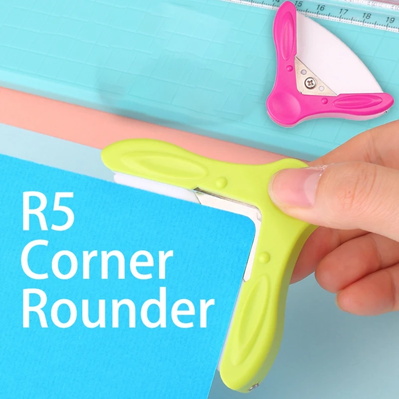 필렛 R5 모따기 가장자리 트리머 명함 사진 필렛, 사용하기 쉬운 DIY 플래너, 2 개