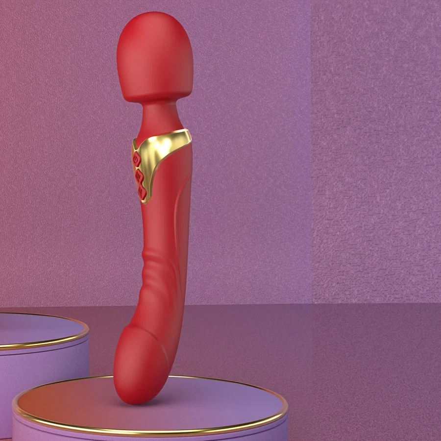 10 Modes Sex Toy For Couple Clitoris Stimulator For Adults Powerful Dildos Vibrator Dual Motor Silicone Wand G-Spot Massager 18+