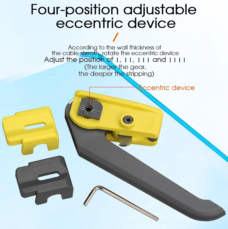 Optical Fiber Tool Longitudinal Stripper KMS-K Cable Jacket Slitter Cable Sheath