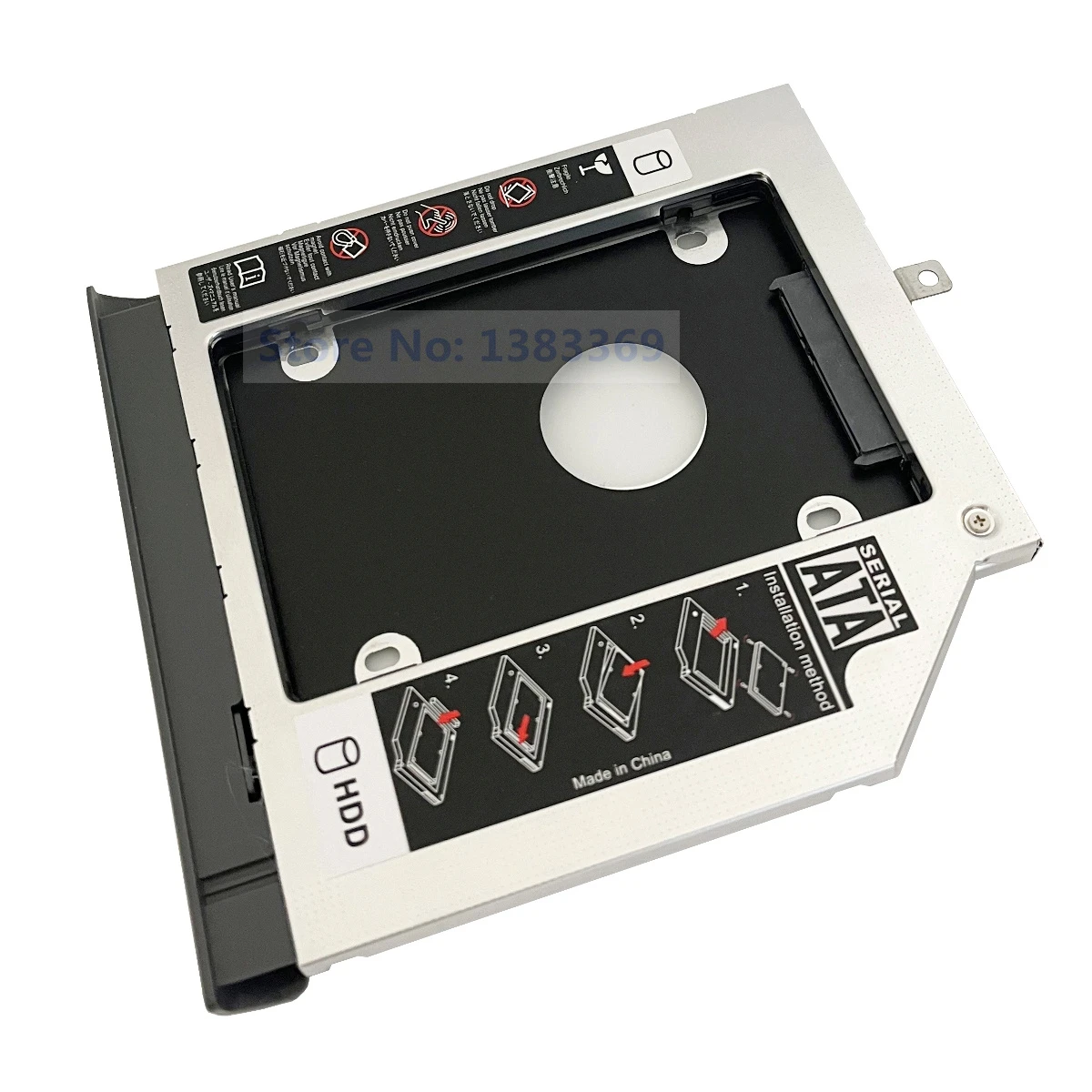 2nd HDD SSD Hard Drive Optical Bay Frame Caddy Adapter for Lenovo Thinkpad L430 L530 with Bezel Front Cover and Mounting Metal Bracket 2nd HDD SSD Hard Drive Optical Bay Frame Caddy Adapter for Lenovo Thinkpad L430 L530 with Bezel Front Cover and Mounting Metal Bracket