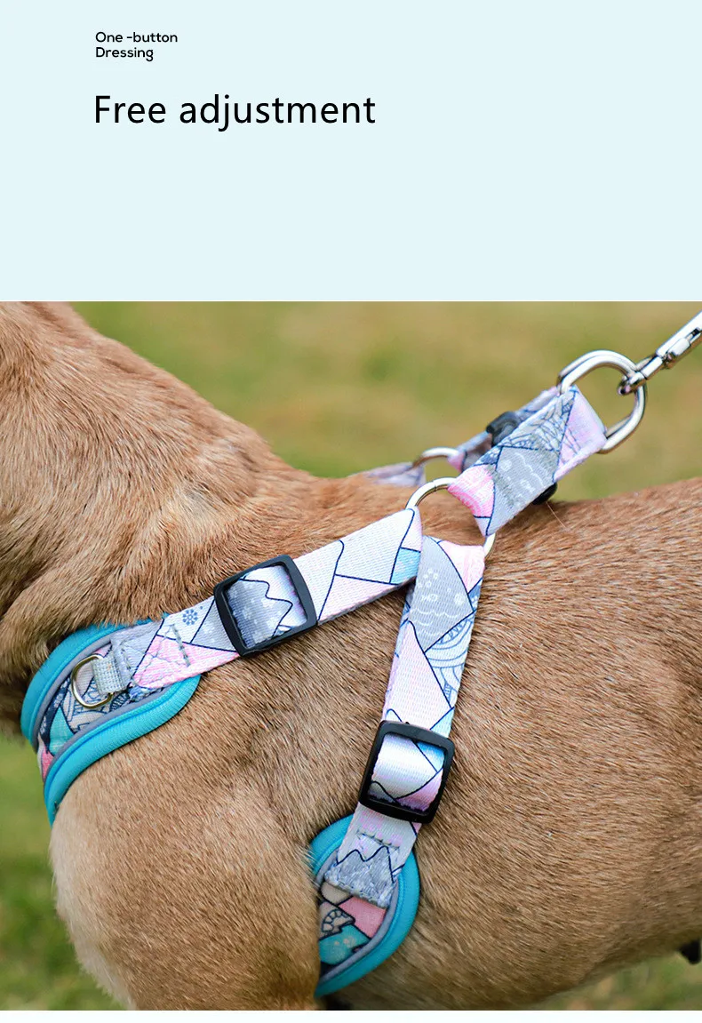 Luminous Adjustable Harness For Dogs - PeticaDeals