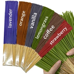 Exquisite Collection of Premium Incense Sticks - Aromas of Lavender, Lemongrass, Dragon's Blood, Rose, Jasmine, and Cherry Blossom - Ideal for Purification, Yoga, Meditation, and Home Ambiance - Luxurious Gift with Lasting Fragrance (126 pieces)