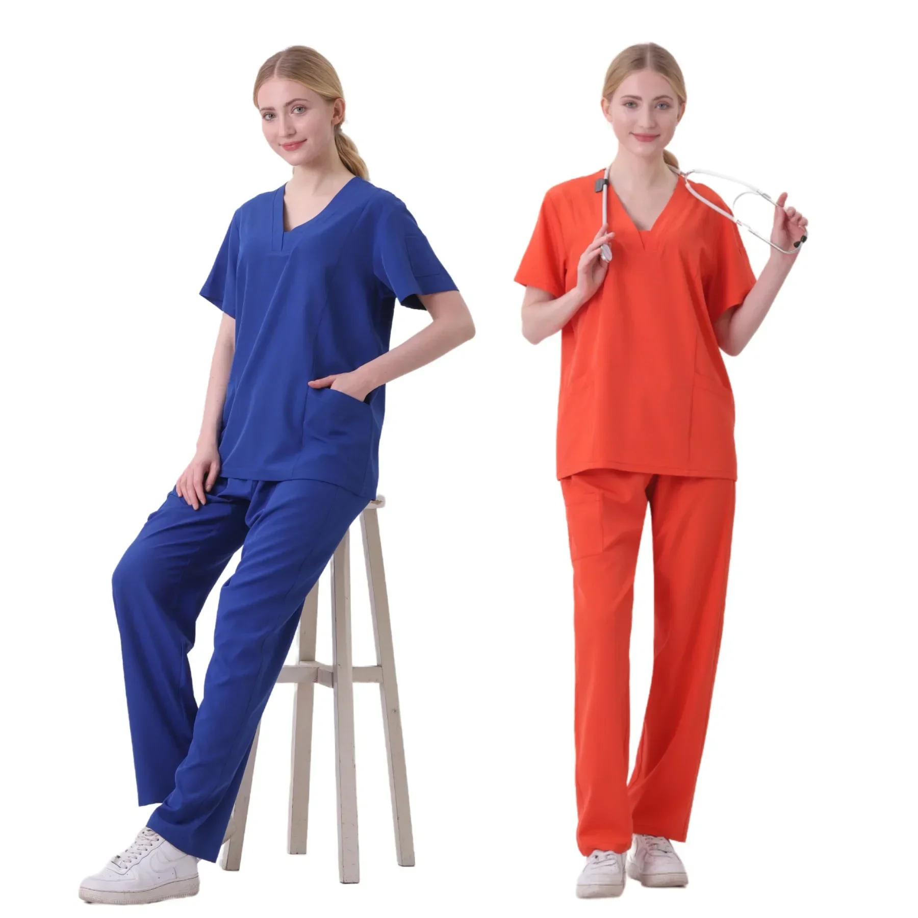 

High Quality Scrub Uniform Jogging Pant Pet Grooming Doctor Work Clothes Health Care Medical School Accessories Nursing Workwear