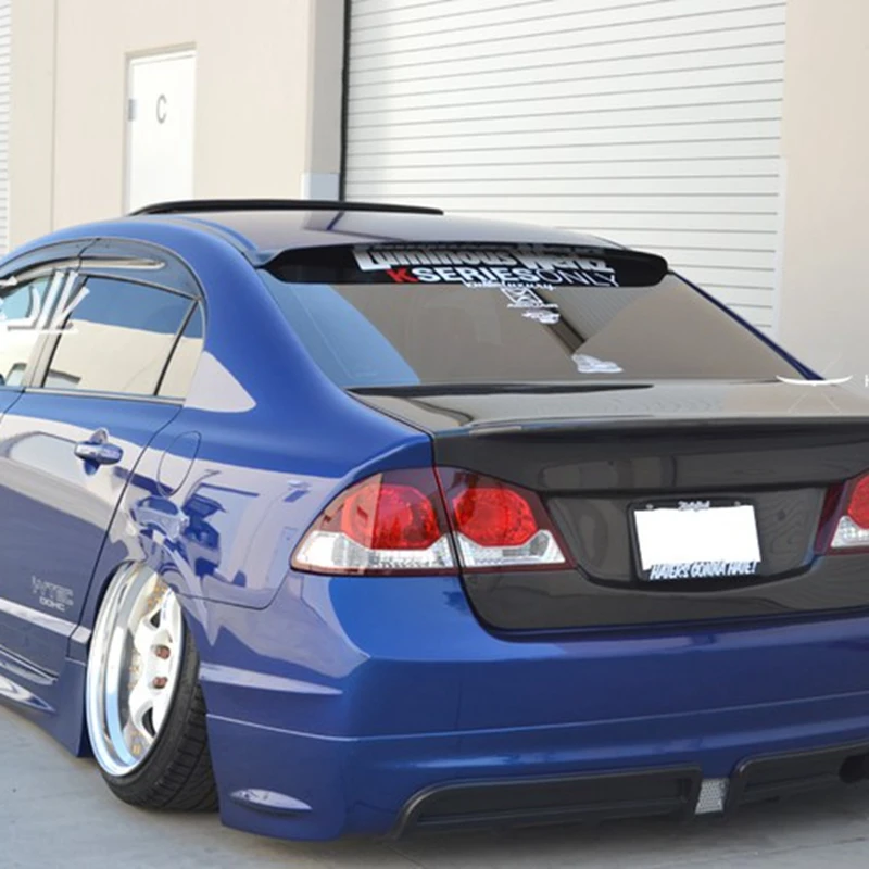 

For Honda Civic 2008- 2015 PMMA Plastic Spoiler Visor