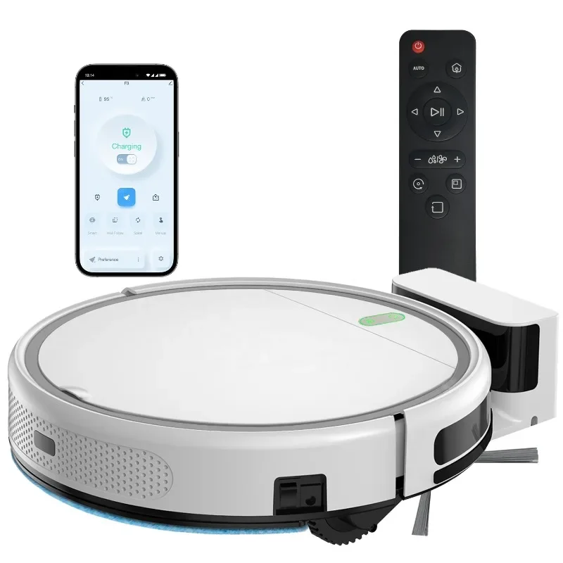 

Self Charging Vacuum Robot Cleaner Automatic Robot Vacuum Cleaner WiFi App Control Smart Sweep Robot Vacuum Cleaner with Mopping