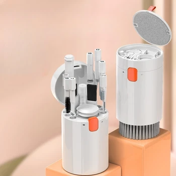 Kit di pulizia digitale 20 in 1 per detergente per schermi tablet, stick per pulizia cuffie, spazzola per tastiera del computer