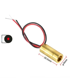 Enhanced Red Copper Laser Cross Diode Module - 650nm 3V 50mW (Dot)