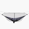 300Kg Strong Camping Hammock With Mosquito Net Portable Outdoor Furniture Bed Net Anti Insect Travel Gear Lightweight Nylon 2