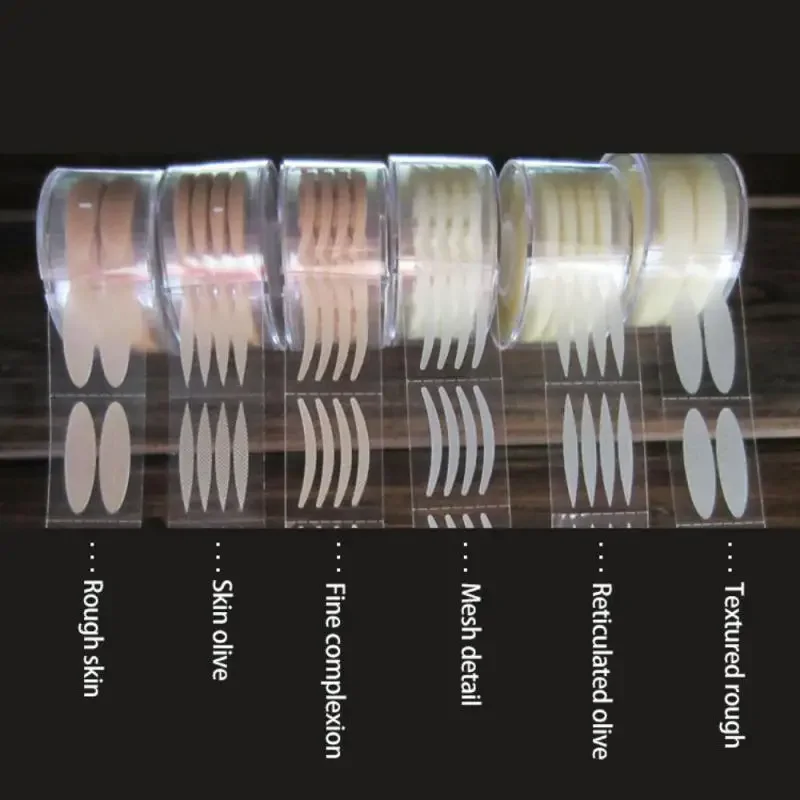 600/240/200pcs Eyelid Tape Sticker Invisible Double Fold Eyelid Lace Eyelash Tape Self-adhesive Eyelashes Tools Lashes Patch double fold eyelid tape