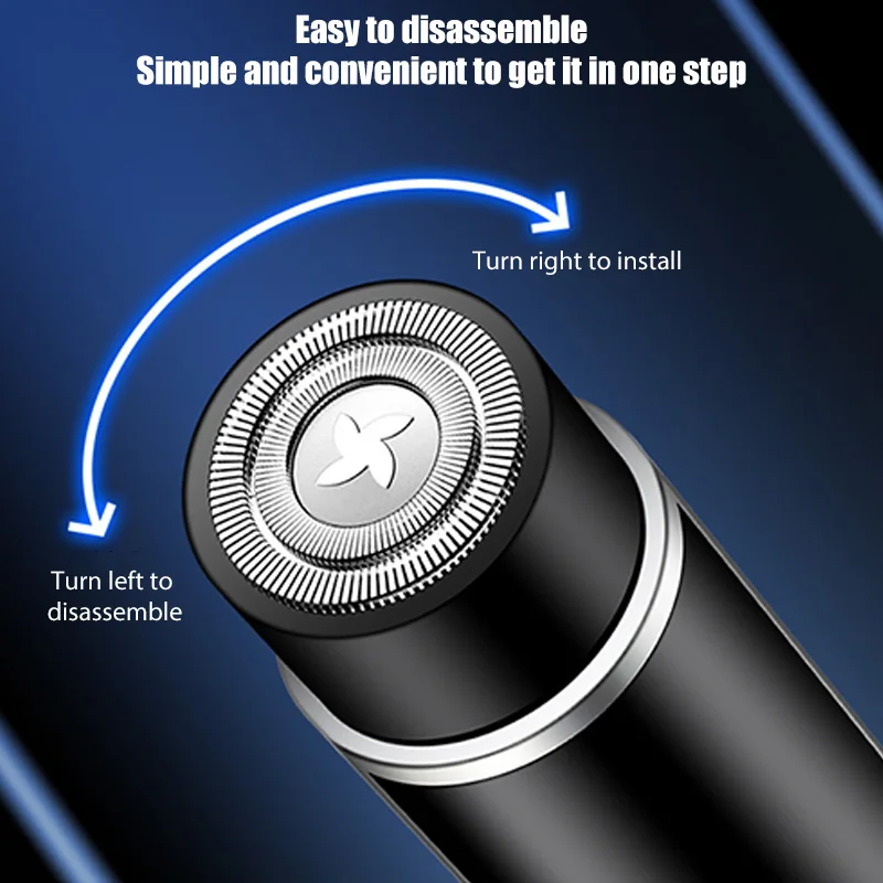 Men's Mini Electric Shaver Rechargeable Razor Epilator Shaving Machine For Men Women Car Mini Shaver Electric Shaving Tools