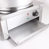 Electric Crepe Baking Pan Fried Dumpling Crepe Commercial Electric Desktop Frying Oven Pan Pancake Machine. 5