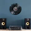 New York Skyline Landmark Statue Of Liberty Vinyl Record Wall Clock Bedroom Office Decor New York Skyscrapers Retro Wall Clock 3