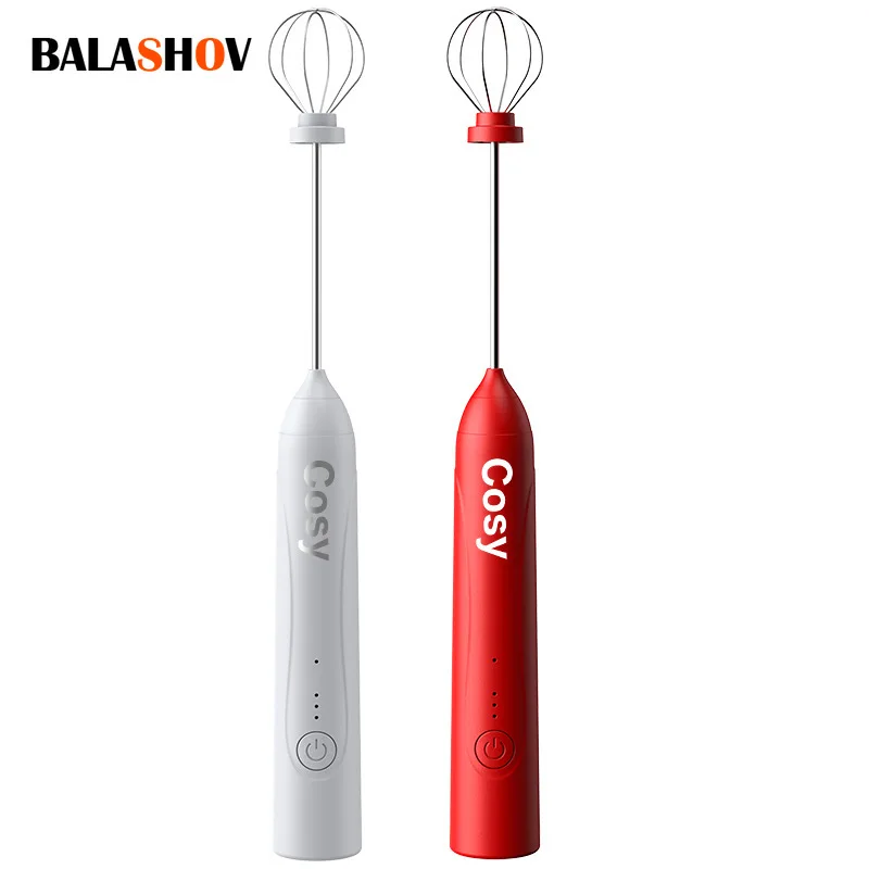 

Электрический пенообразователь, портативный беспроводной пенообразователь, небольшой ручной пенообразователь, бытовой кухонный высокоскоростной миксер, венчик