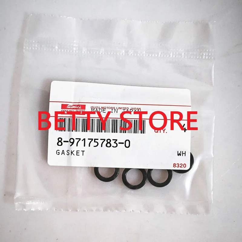 GENUINE INJECTOR WASHER 8971757830 8-97175783-0 8982457530 8982457540 8-98245754-0 1BAG = 4PCS For ISU ZU 4JX1 TROOPER 3.0L