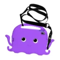 Purple-With lanyard