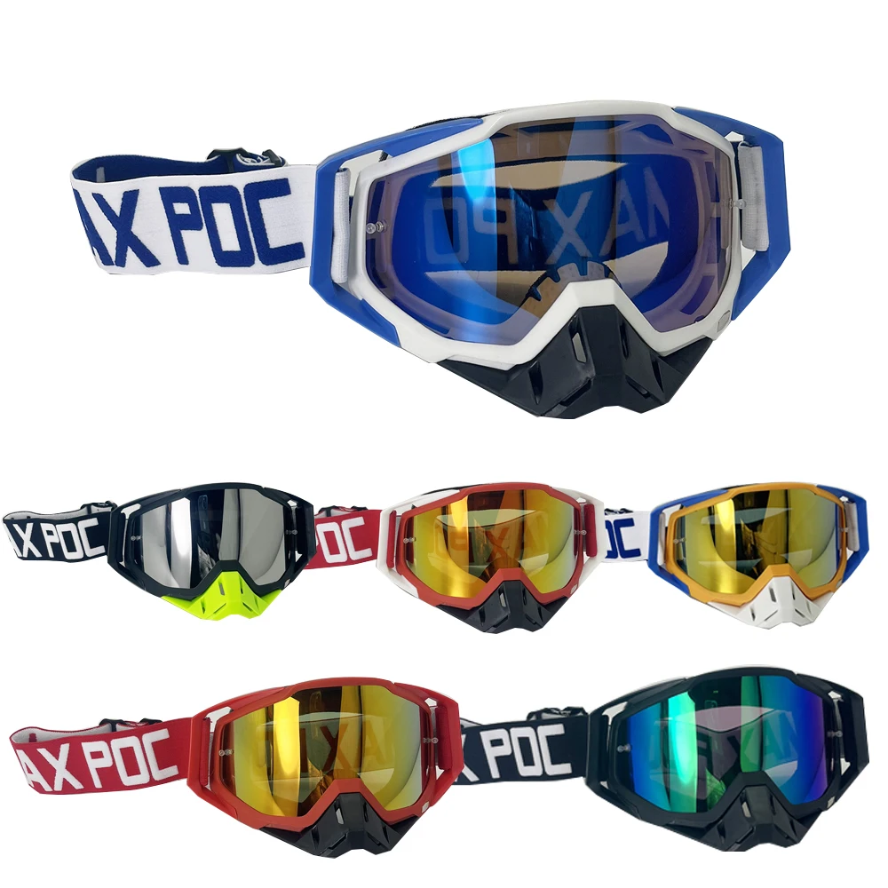 Max Poc Motocross Goggles Mx Dirt Bike Off Road Racing Goggles