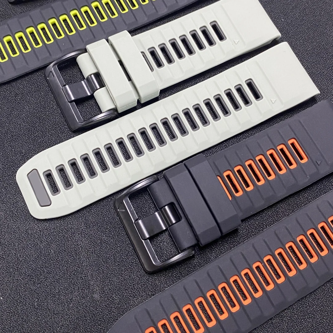 QuickFit Dual-Color Silicone Band - Sleek and Versatile