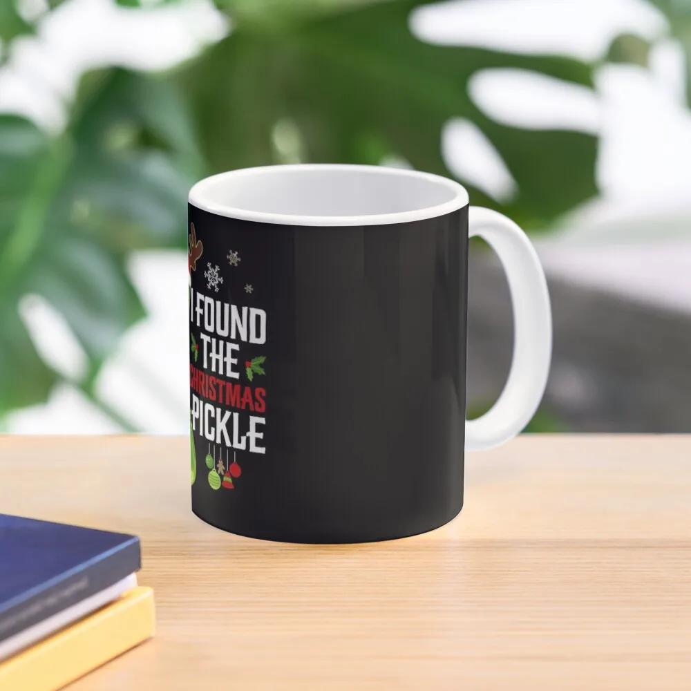 

I Found The Christmas Pickle Coffee Mug Glasses Glass Cups Anime Cups Mug