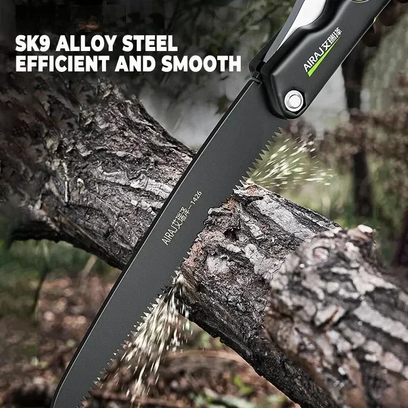 Extended Multi-functional Hand Saw Woodworking Portable Steel Saw Outdoor Tree and Camping Hand Saw Mini Saw