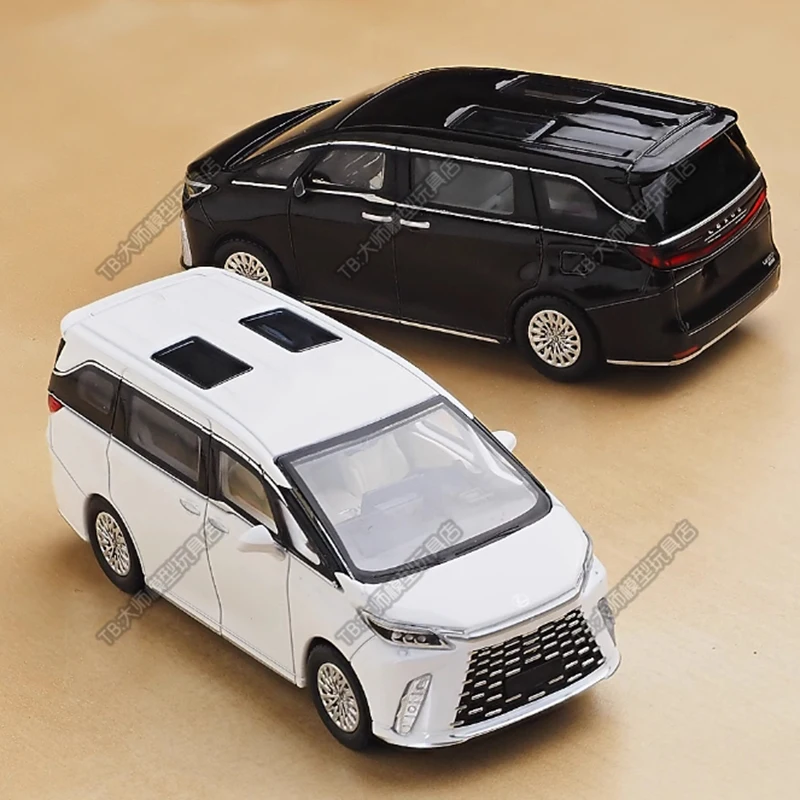 1/64 LM500h　改造 1/64 レクサス 新型 LM500h ブラック 改造 ローダウン ホイール