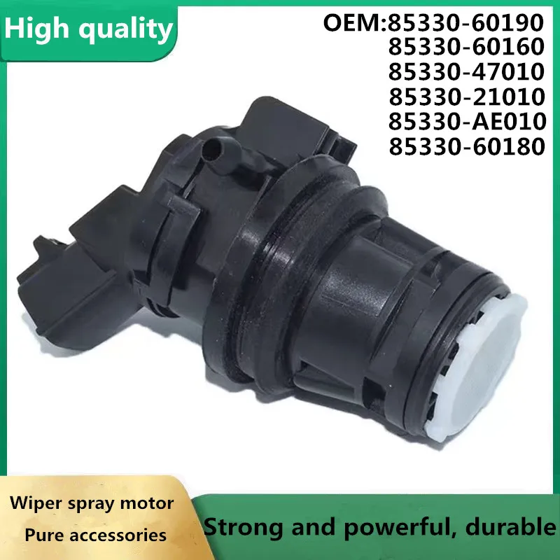 Windshield washing machine motor pump 85330-60190 85330-60180 85330-60160 85330-47010 85330-21010 85330-AE010