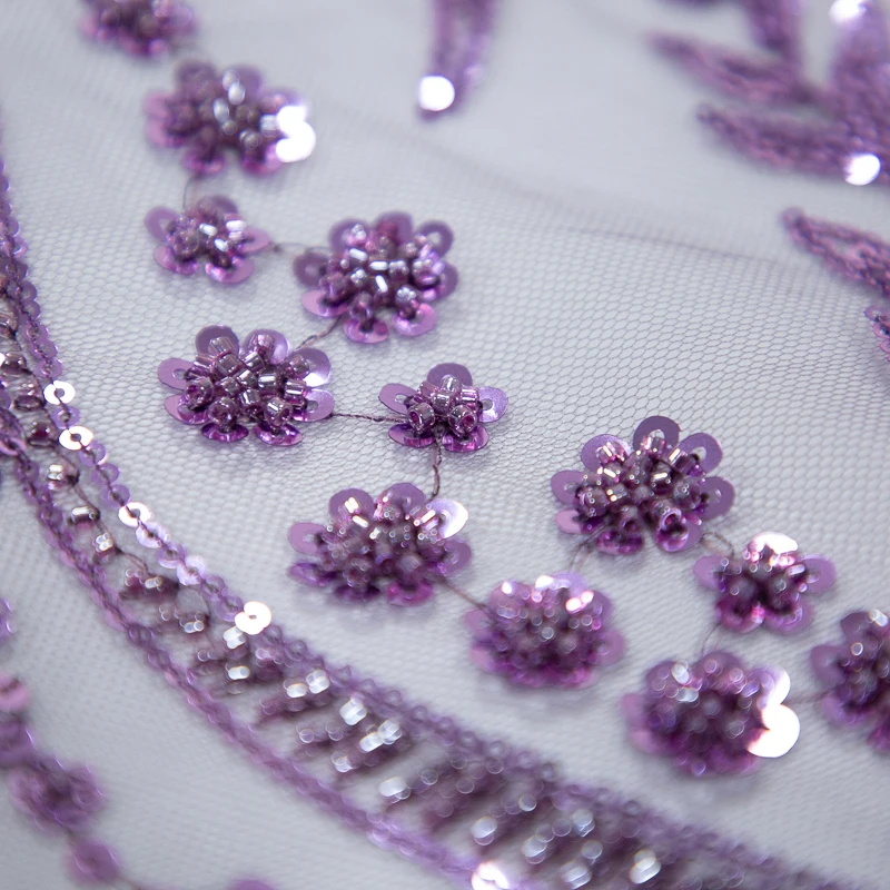 SJD LACE French Mesh Bridal Lace Fabric Beads African Sequins Lace 2025 Hot Sale Nigerian Beads For Women Wedding Dress Sew 3803 SJD LACE French Mesh Bridal Lace Fabric Beads African Sequins Lace 2025 Hot Sale Nigerian Beads For Women Wedding Dress Sew 3803