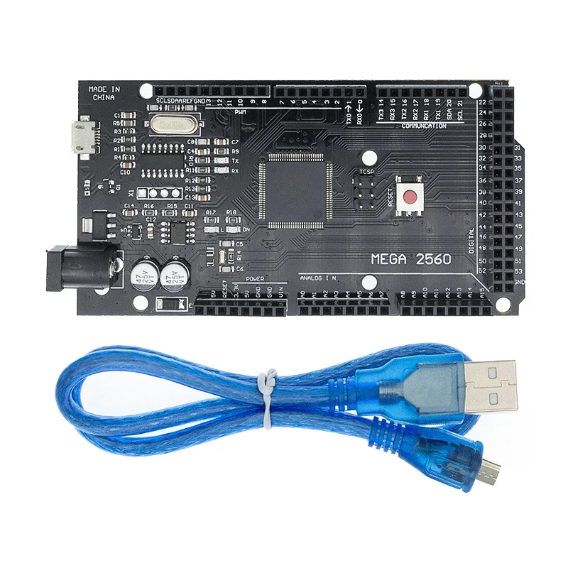 MEGA2560 MEGA 2560 R3 (ATmega2560-16AU CH340G) AVR USB Board Development Board MEGA2560 PRO For Arduino Expansion Board DIY Kit image 11