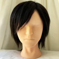 Premium 100% Human Hair Mannequin Head for Stylists - Ideal for Trimming, Makeup, and Hair Styling Practice (Human hair)