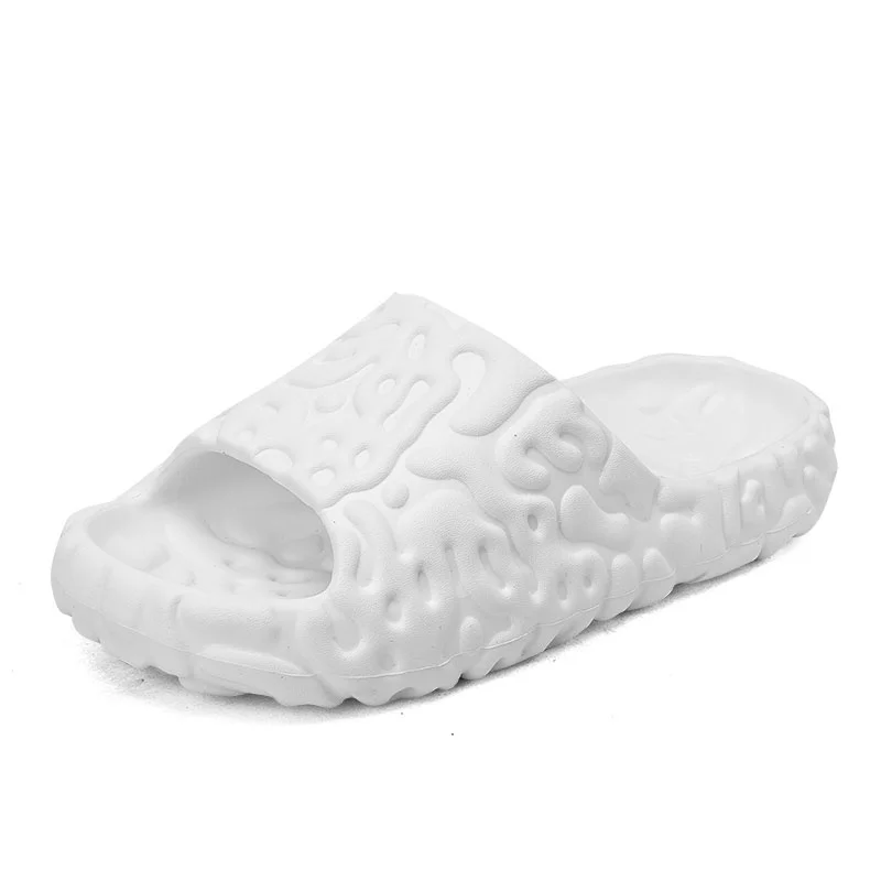Erkekler için Kayma Terlik Kaymaz Kaymaz Yazlık Terlik Yumuşak Köpük Kaydırıcılar İç Mekan Dış Mekan için Kalın Tabanlı Terlik_voghion.com