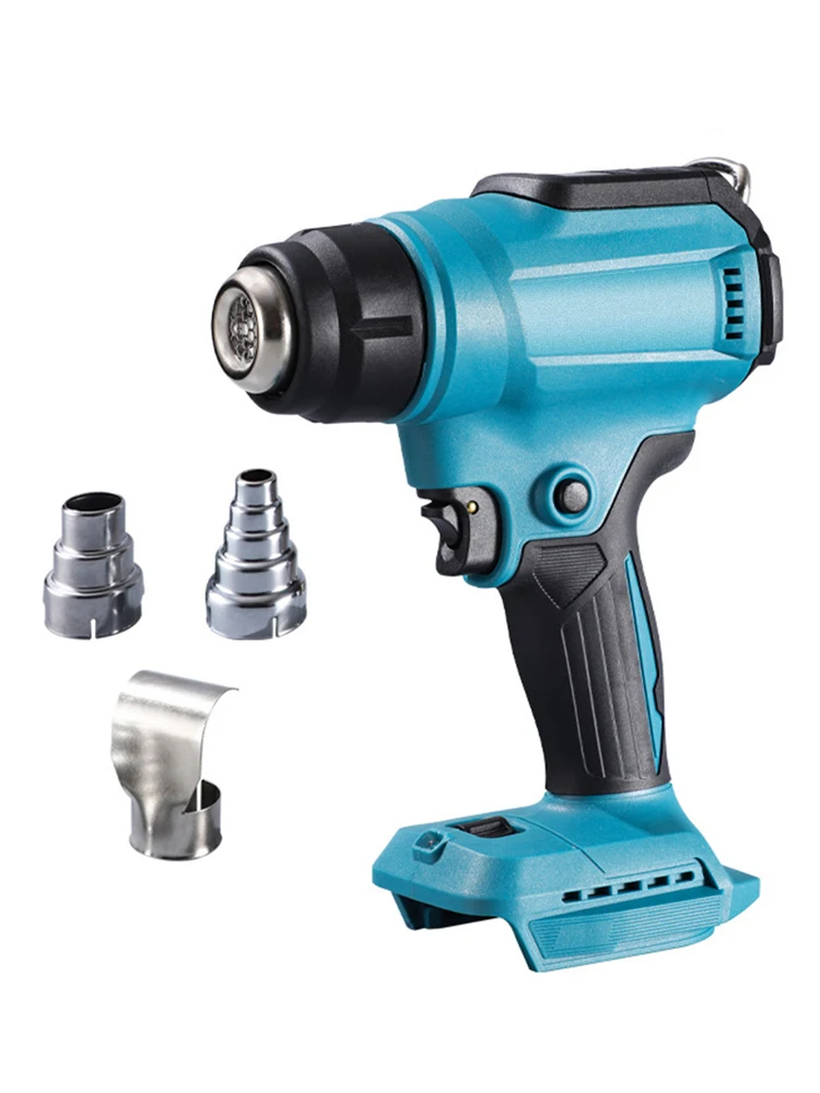 18V Heat Gun Shrink Wrapping Tool Hot Air Gun Air Dryer Soldering Thermal Blower with LED display, Tool only, No battery 5